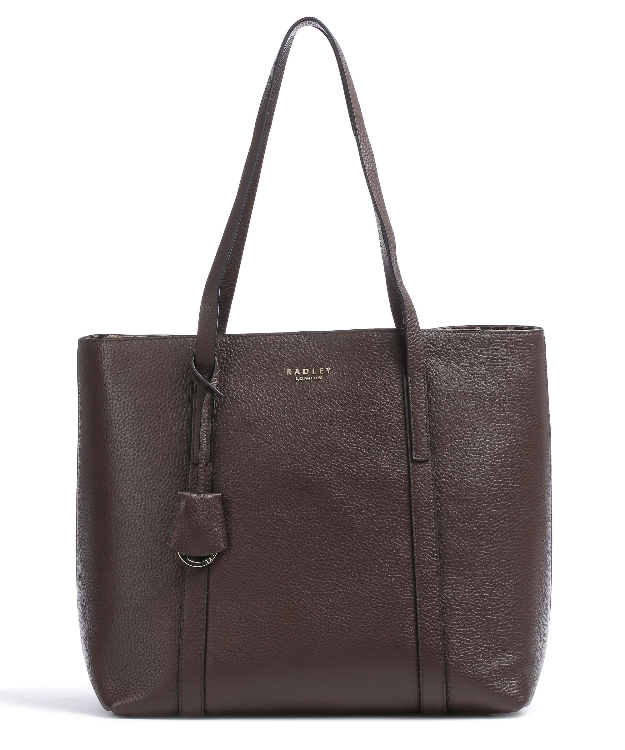 Radley London Museum Street Borsa shopper pelle granulata marrone scuro  