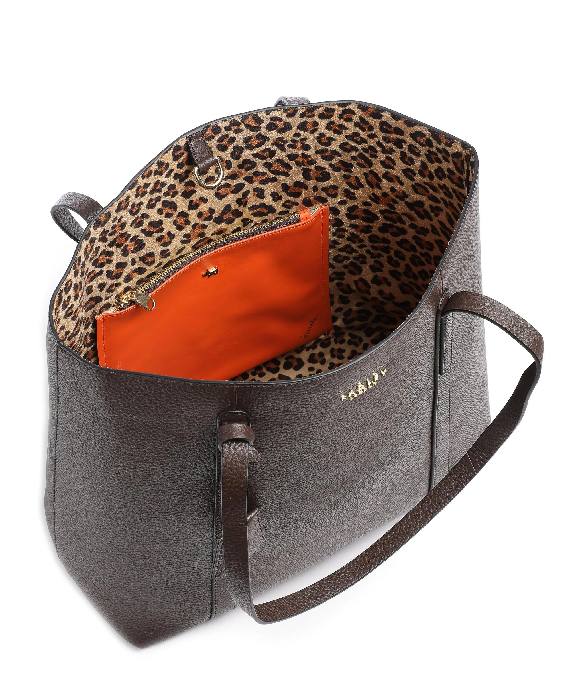  Radley London Museum Street Borsa shopper pelle granulata marrone scuro  