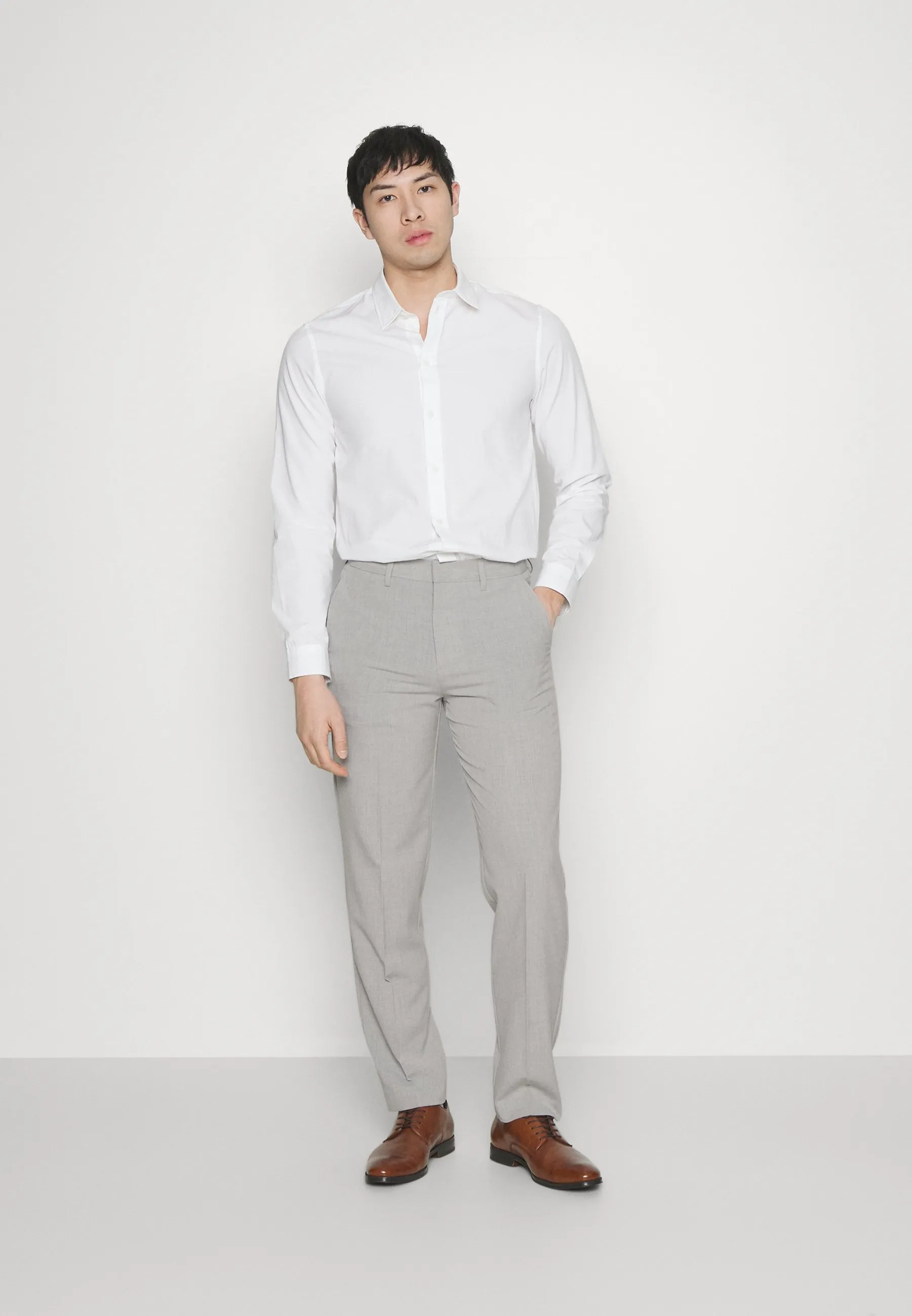 RELAXED FIT FORMAL PANTS - Pantaloni eleganti