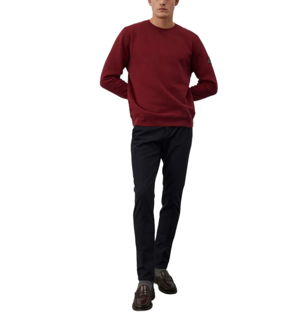Roy Roger's Uomo Pantaloni  Slim Fit New Rolf