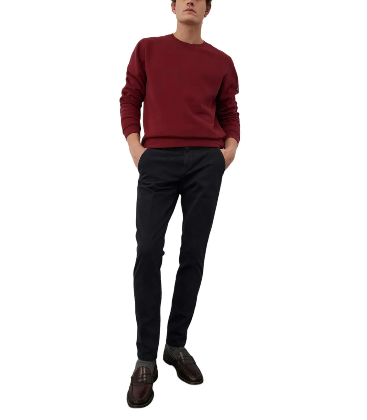 Roy Roger's Uomo Pantaloni  Slim Fit New Rolf