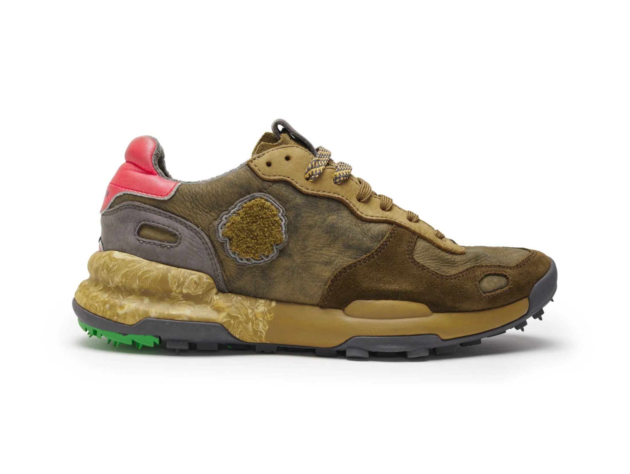 Satorisan Scarpa Uomo Chacrona in Pelle Scamosciata Premium