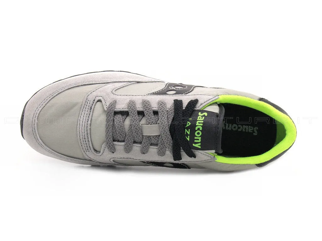 Saucony uomo Jazz Grigia Nera Lime