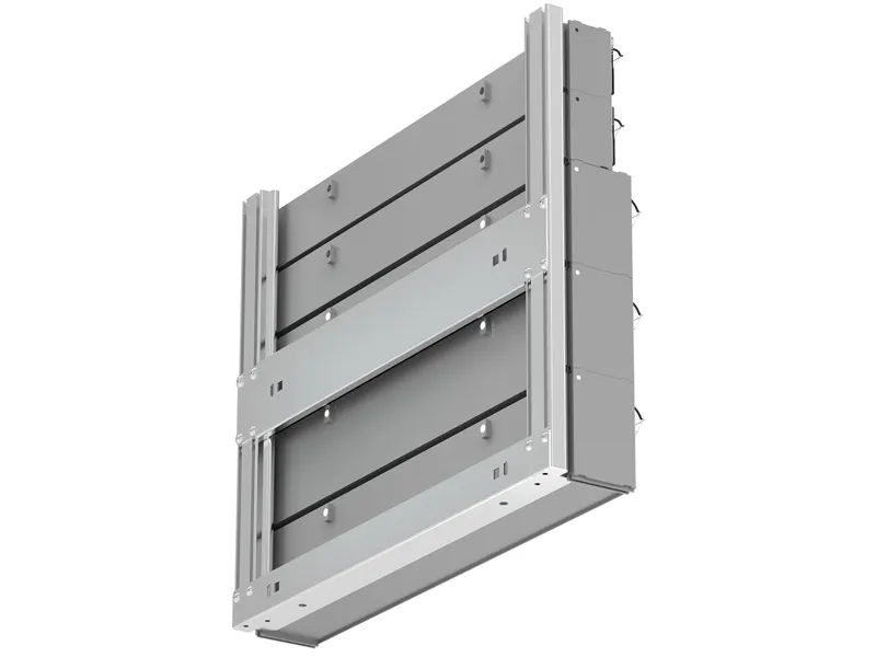 Scaffale portaminuteria Fami Visual Box 602x225x1500mm con 46 cassetti