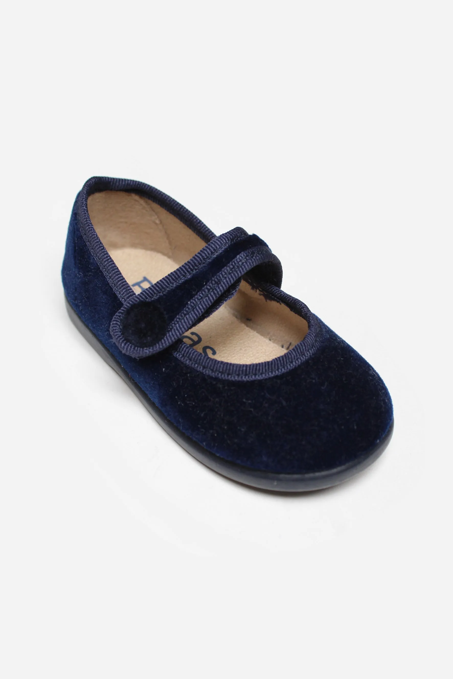 Scarpe bambina in velluto