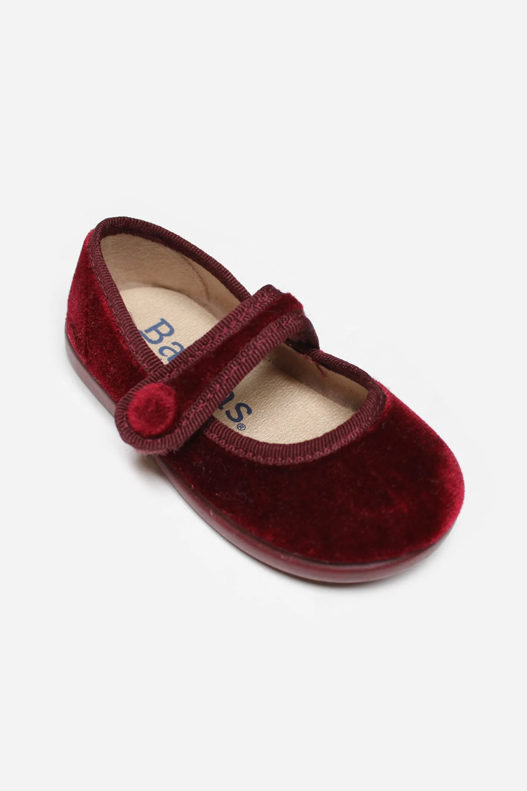 Scarpe bambina in velluto