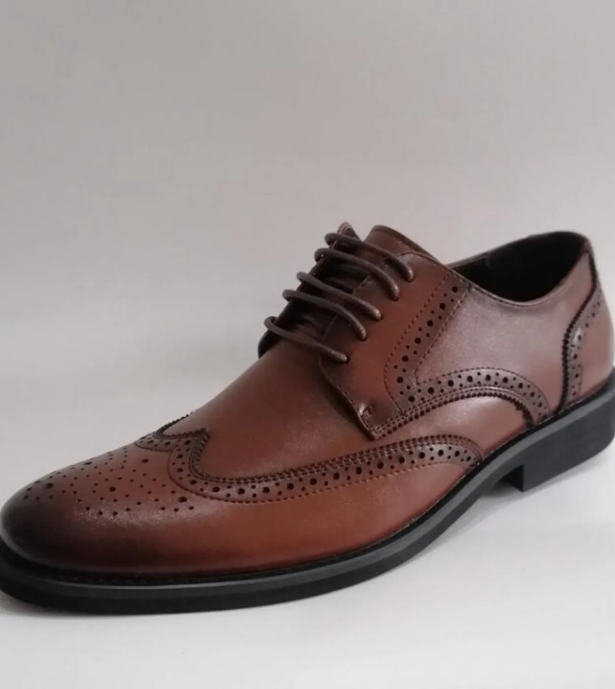 Scarpe Oxford da uomo color tè Scarpe da sposa brogue da uomo Scarpe da uomo a punta