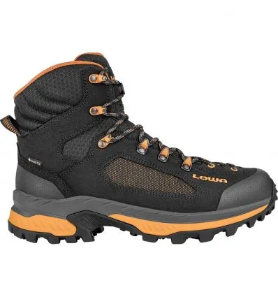 Scarponi da trekking da uomo Lowa CORVARA GTX MID (nero/arancio)