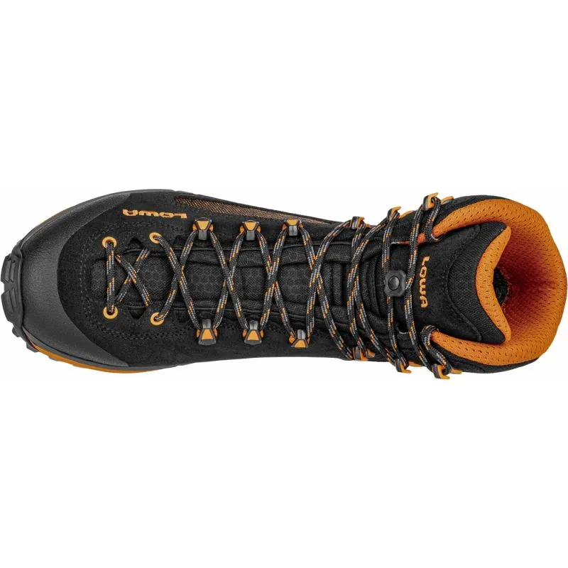 Scarponi da trekking da uomo Lowa CORVARA GTX MID (nero/arancio)