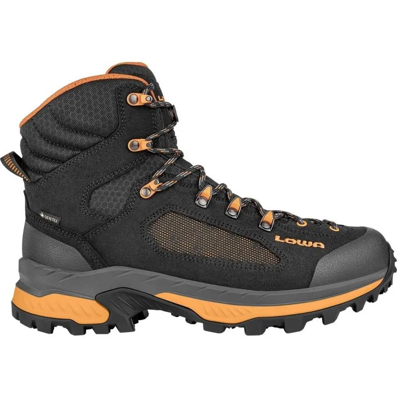 Scarponi da trekking da uomo Lowa CORVARA GTX MID (nero/arancio)