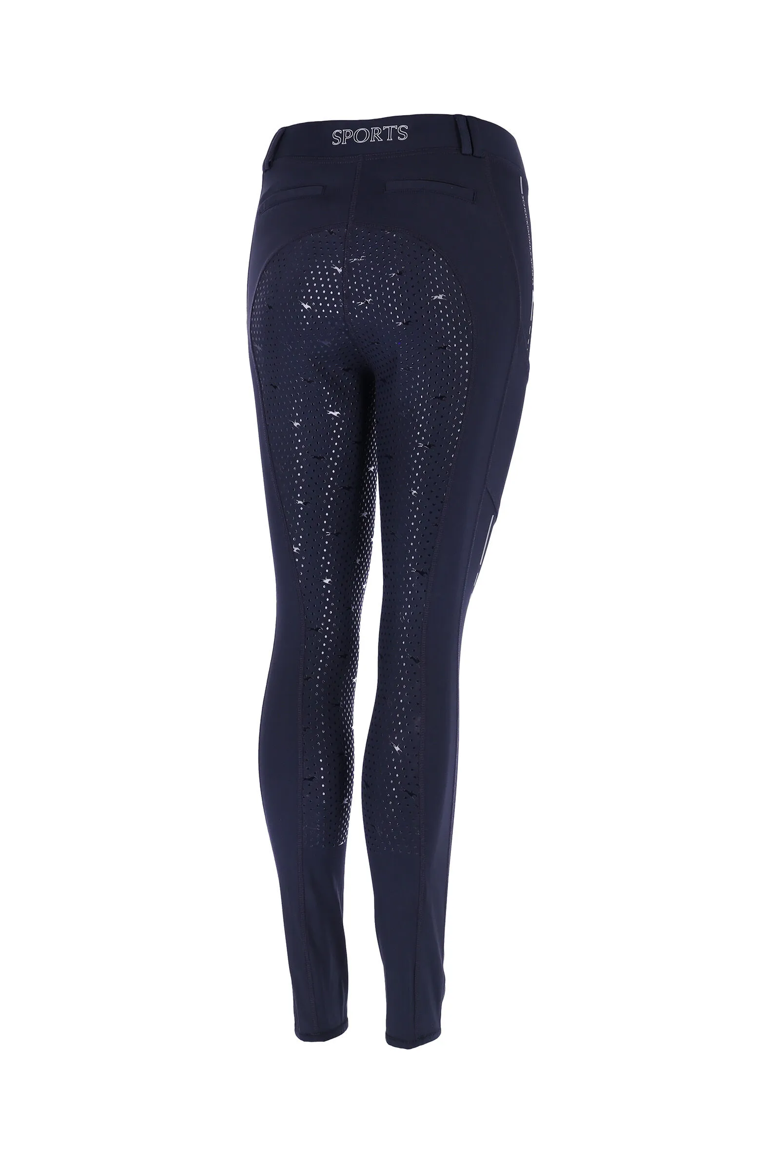 Schockemöhle New Pocket Leggings da equitazione da donna con seduta intera