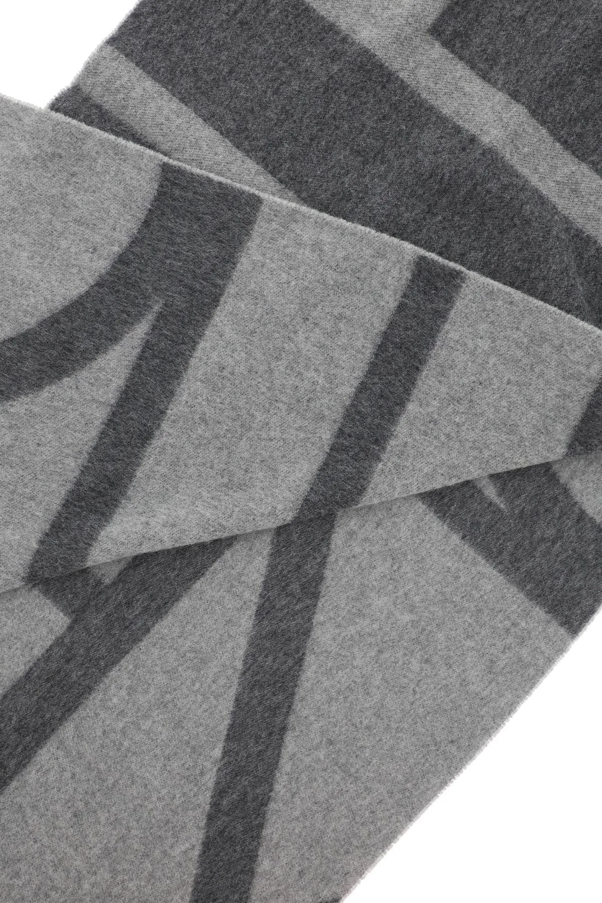 SCIARPA IN LANA MONOGRAM JACQUARD