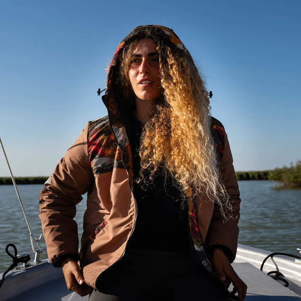 Seay  ---------    ------------Giacca Imbottita Marrone Snapper