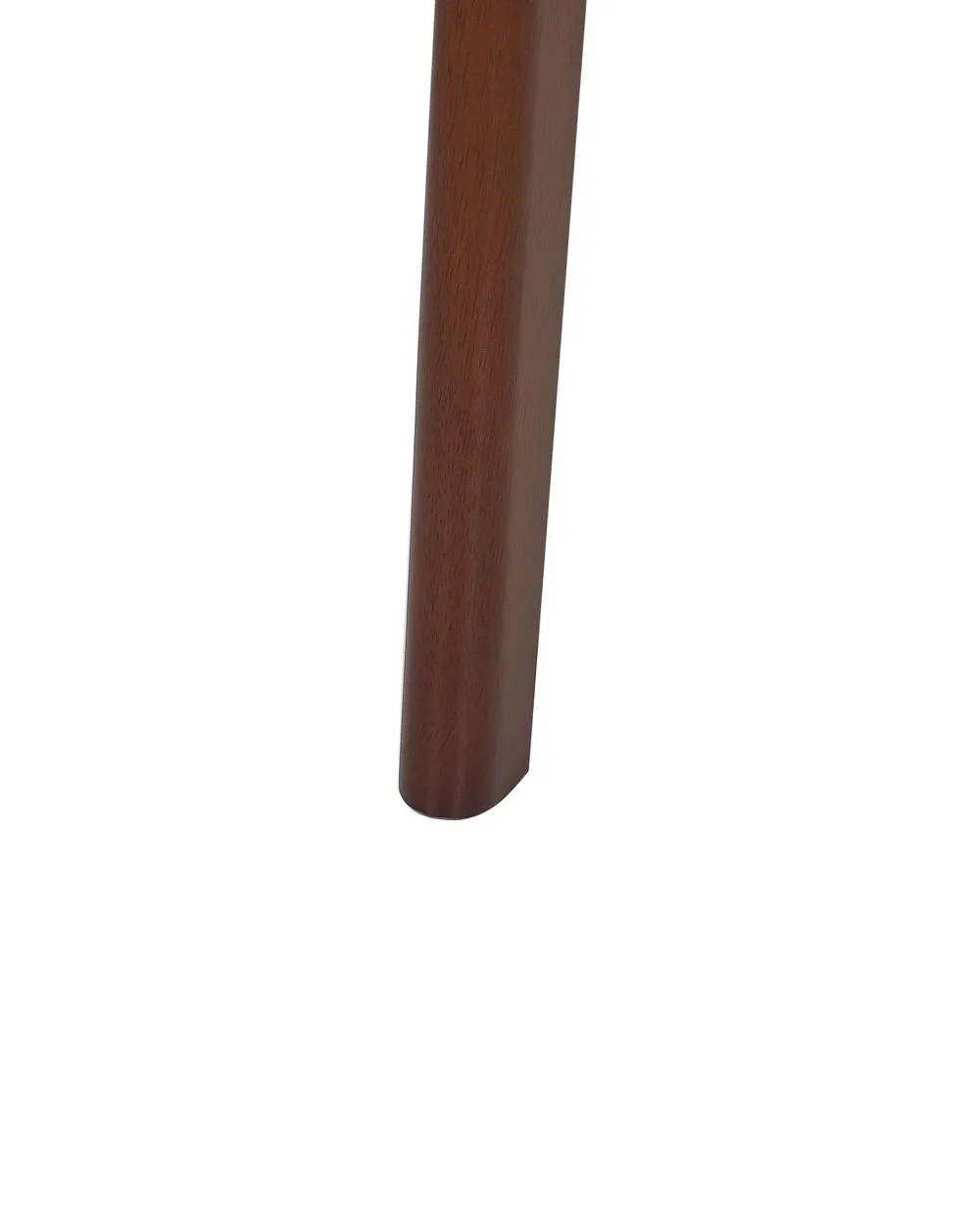 Set of 2 Dining Chairs CRAIG Wood Dark Brown
