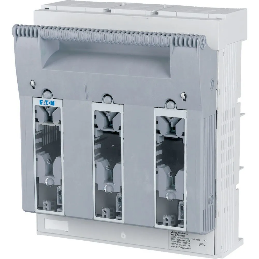 Sezionatore con interruttore Eaton 183078 XNH3-S630-BT, corrente max 630A, 3