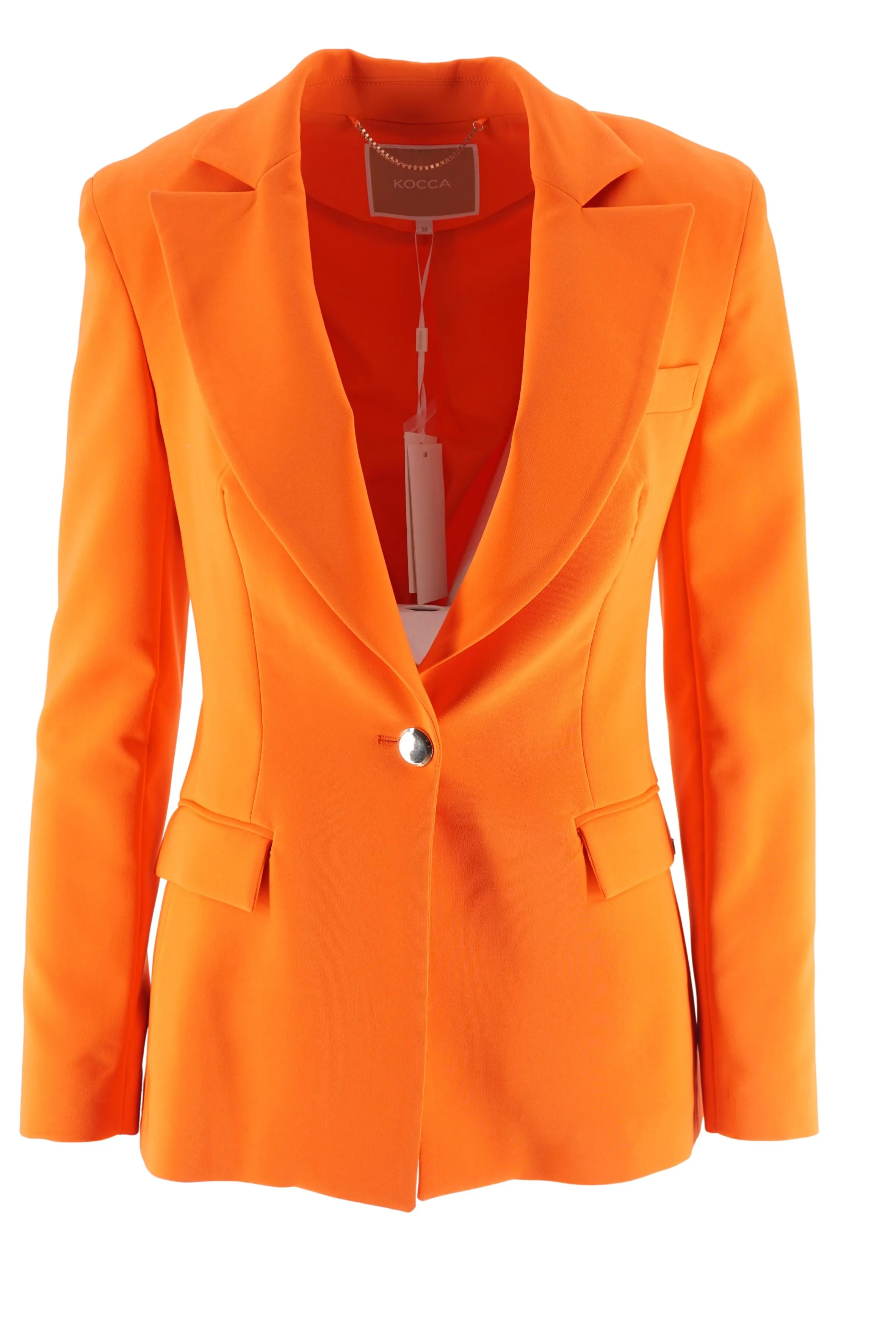 Single-breasted Slim Fit Suit Kocca / Orange