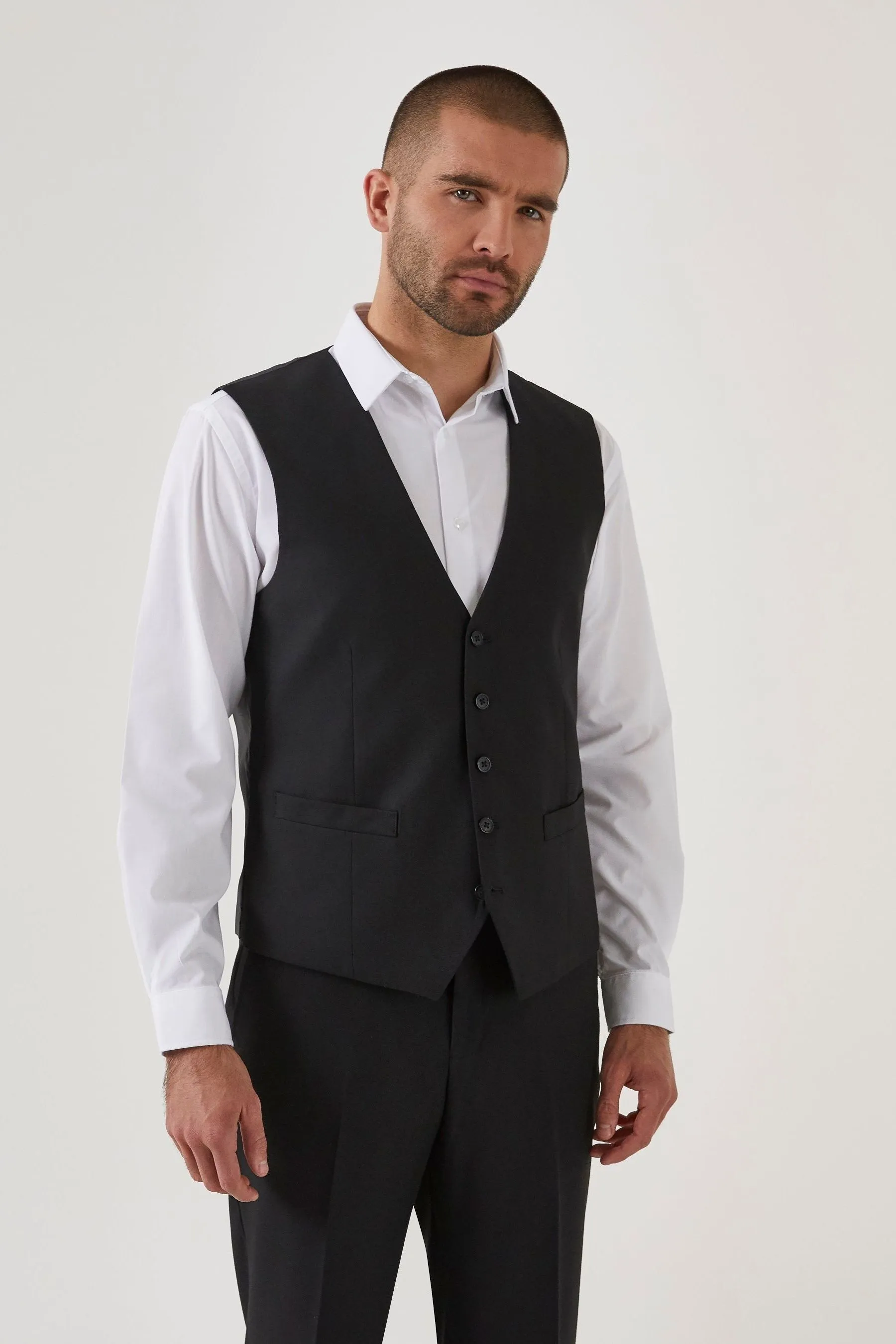 Skopes - Romulus - Gilet da Vestibilità sartoriale da completo in tessuto sostenibile