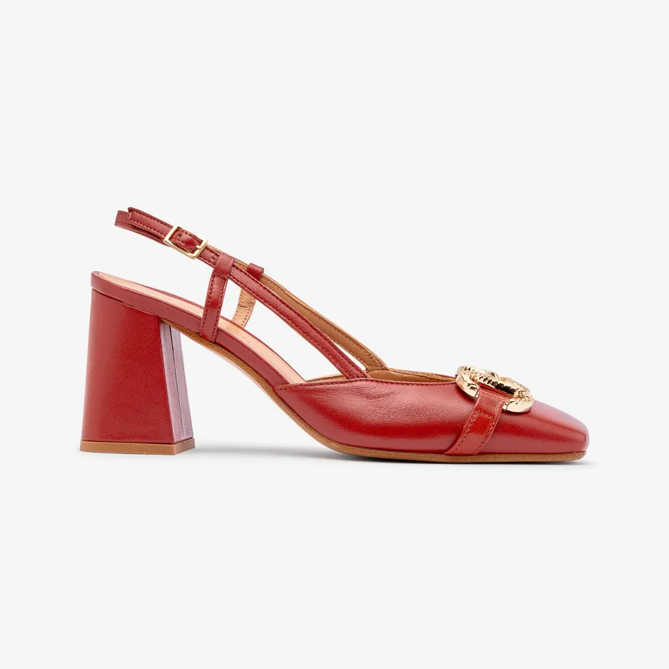 Slingback Mattone Quadra