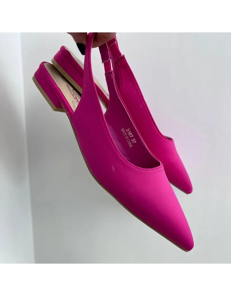 SLINGBACK SIMPLY LICRA FUCSIA