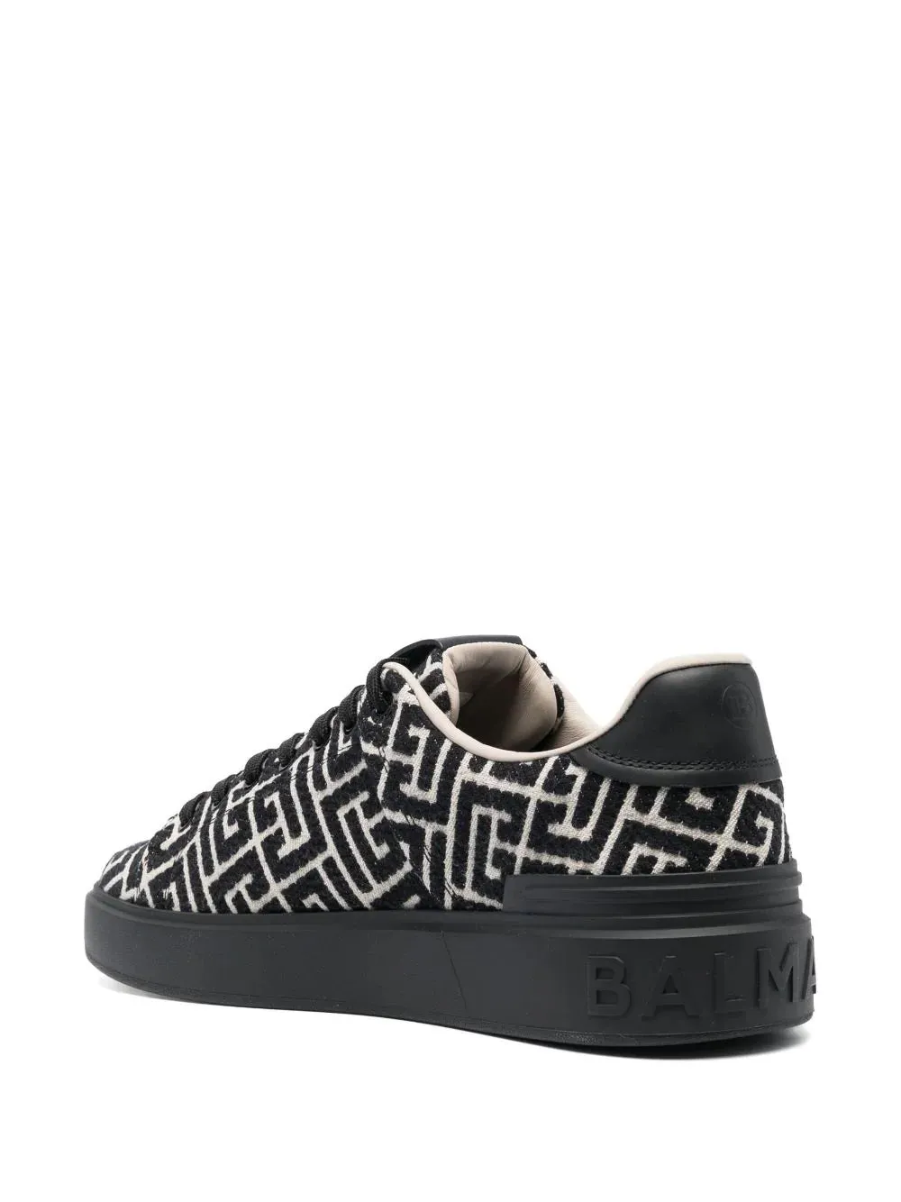 Sneakers B-Court in jacquard con monogramma
