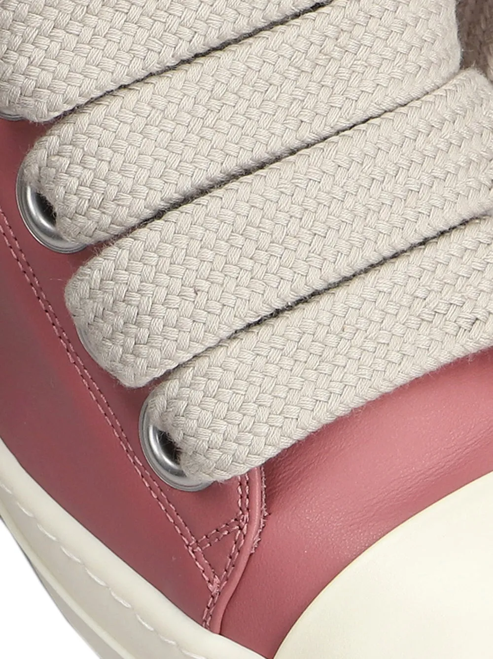 Sneakers basse Jumbo Lace in pelle