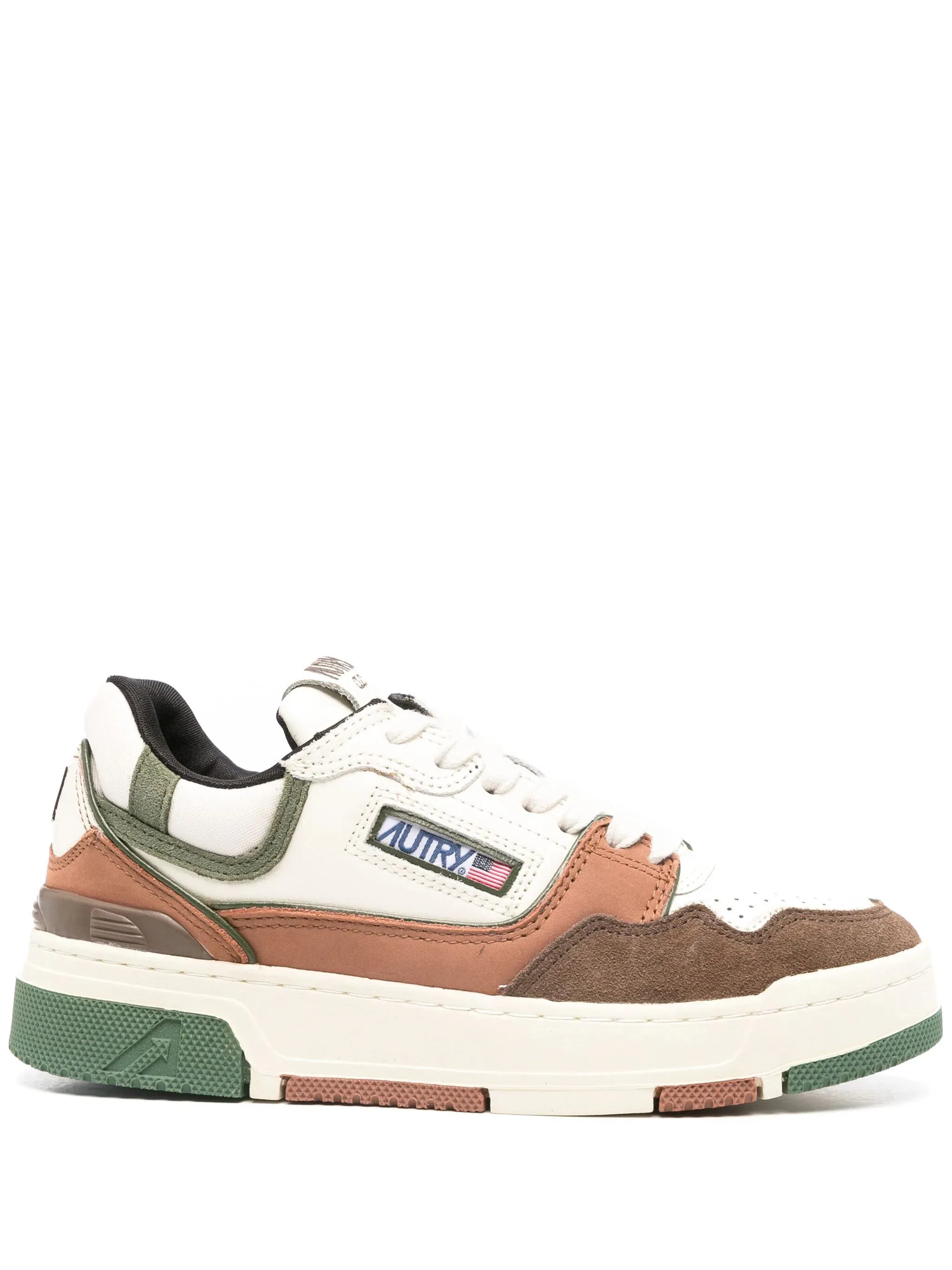 Sneakers clc low in suede e nabuk ebony e military