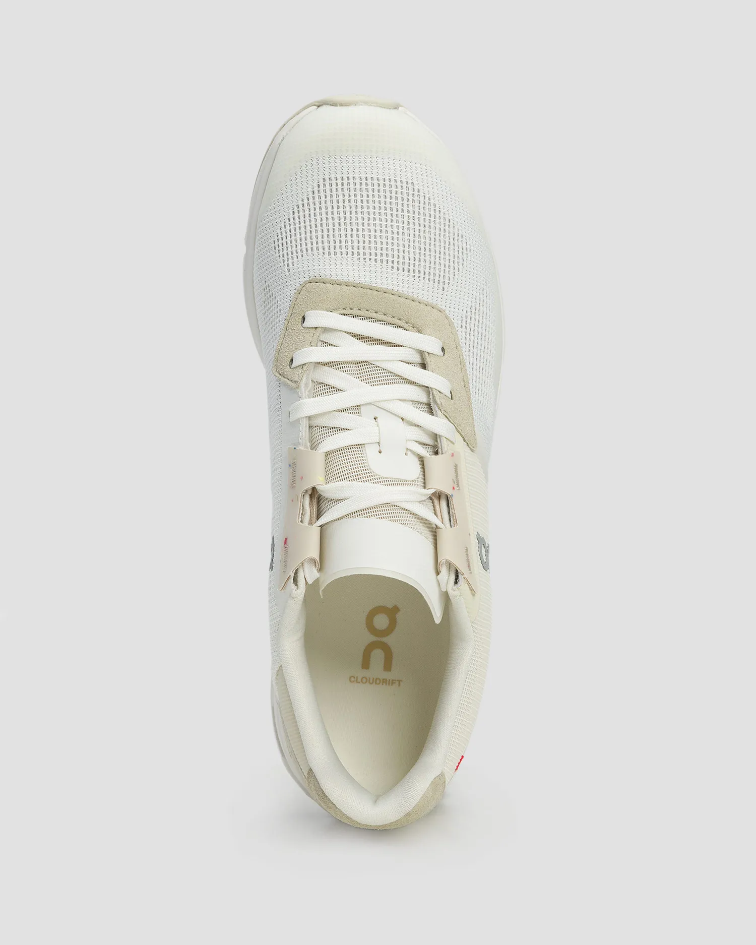Sneakers da uomo On Running Cloudrift 8797715-ivory-cream
