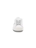 Sneakers D.A.T.E. HILL LOW CALF WHITE-BLUETTE in pelle bianco e bluette
