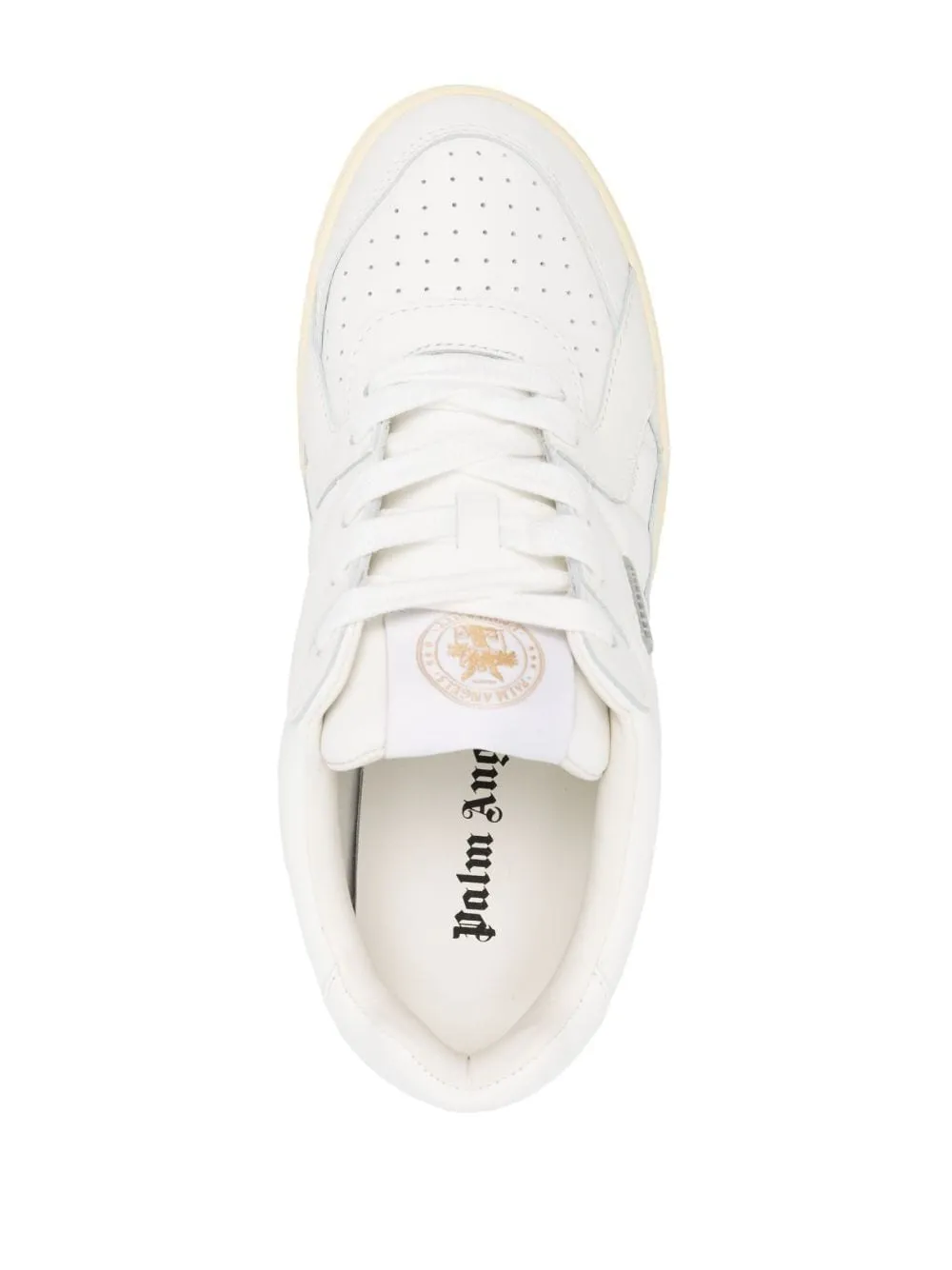 Sneakers University in pelle