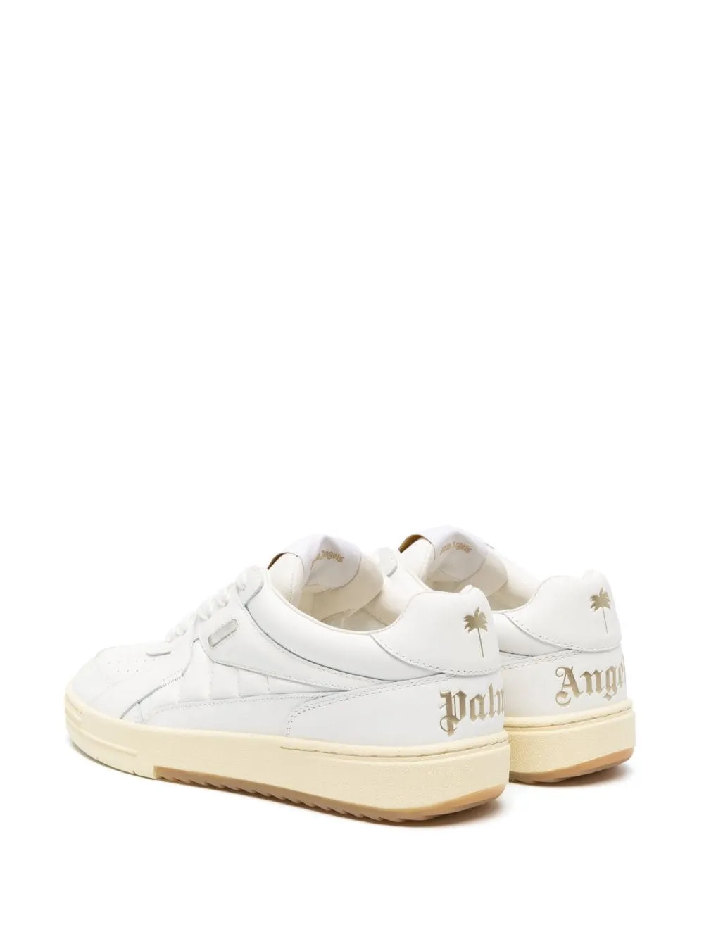 Sneakers University in pelle