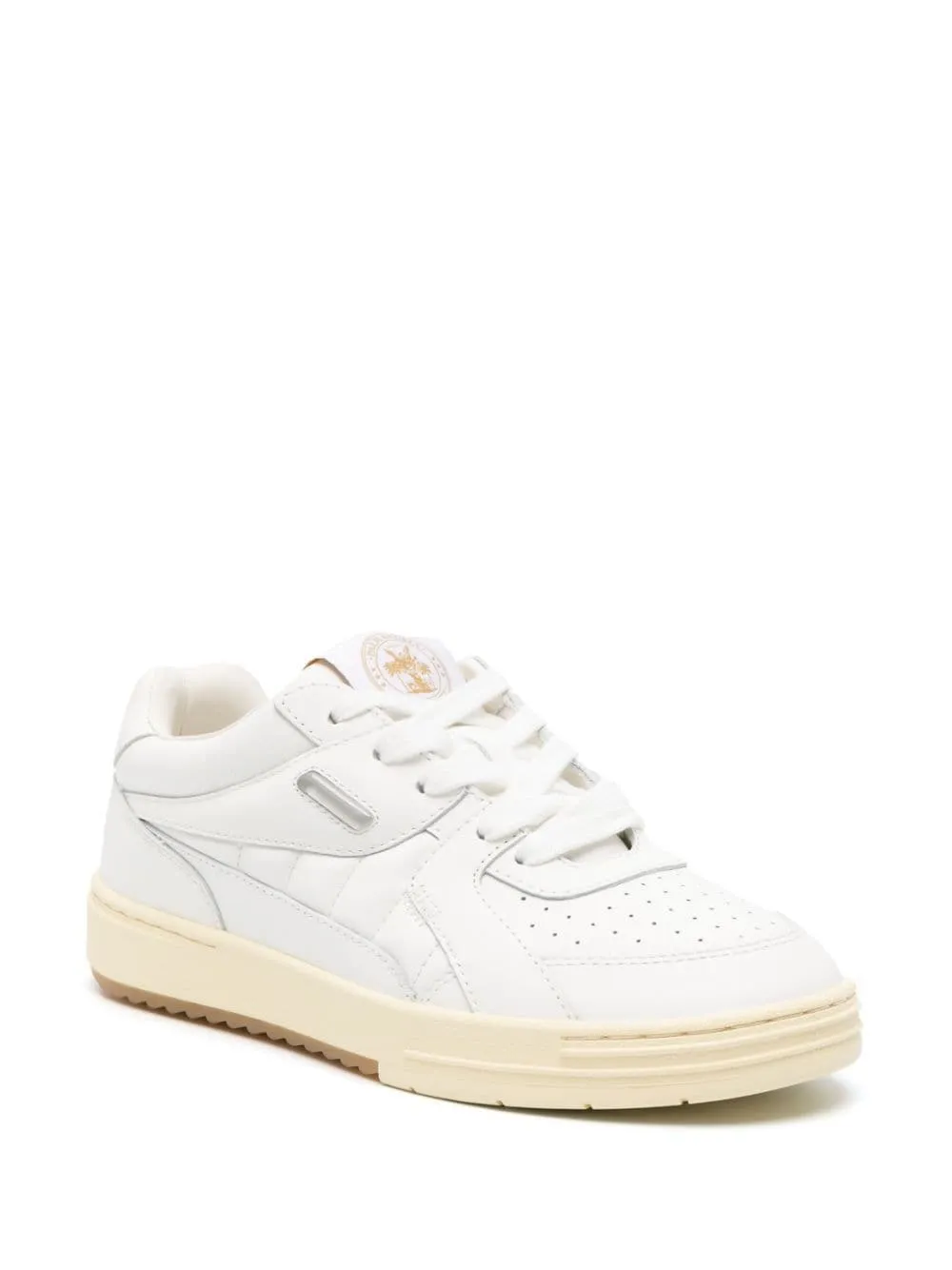 Sneakers University in pelle