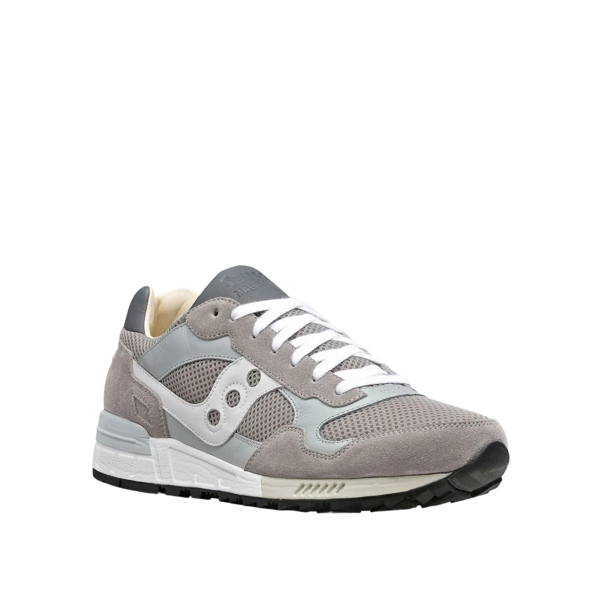 Sneakers Uomo Saucony Made In Italy Shadow 5000 Grigio / Bianco