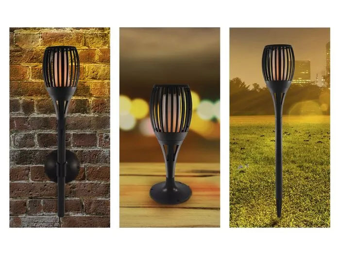 Solar LED fiaccola da giardino
