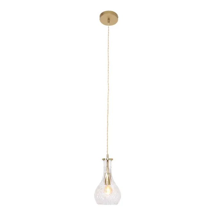 Steinhauer Grazioglass Lampadario a sospensione Ottone, 1-Luce