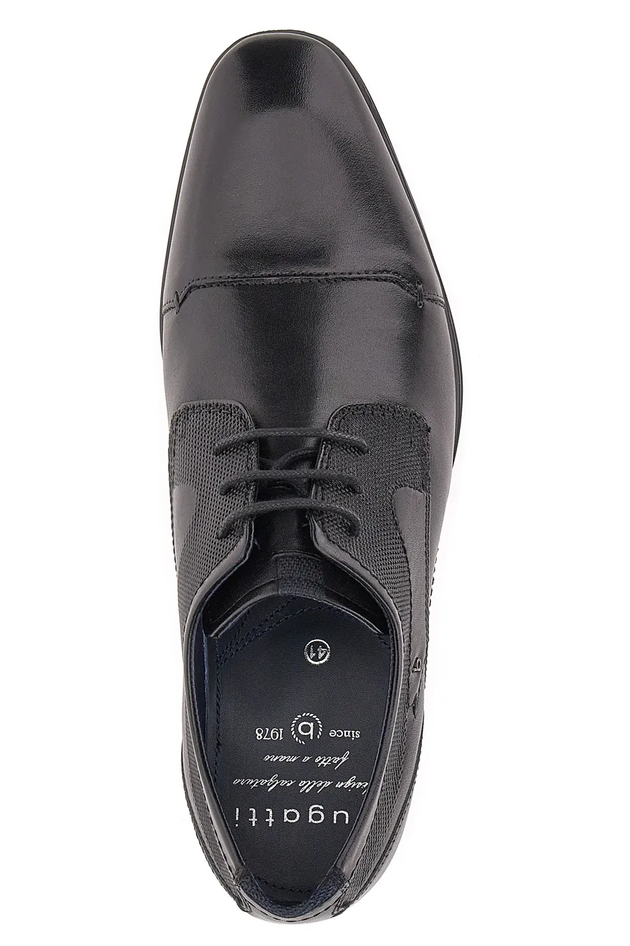 Stringate Eleganti Bugatti 10112 Nere