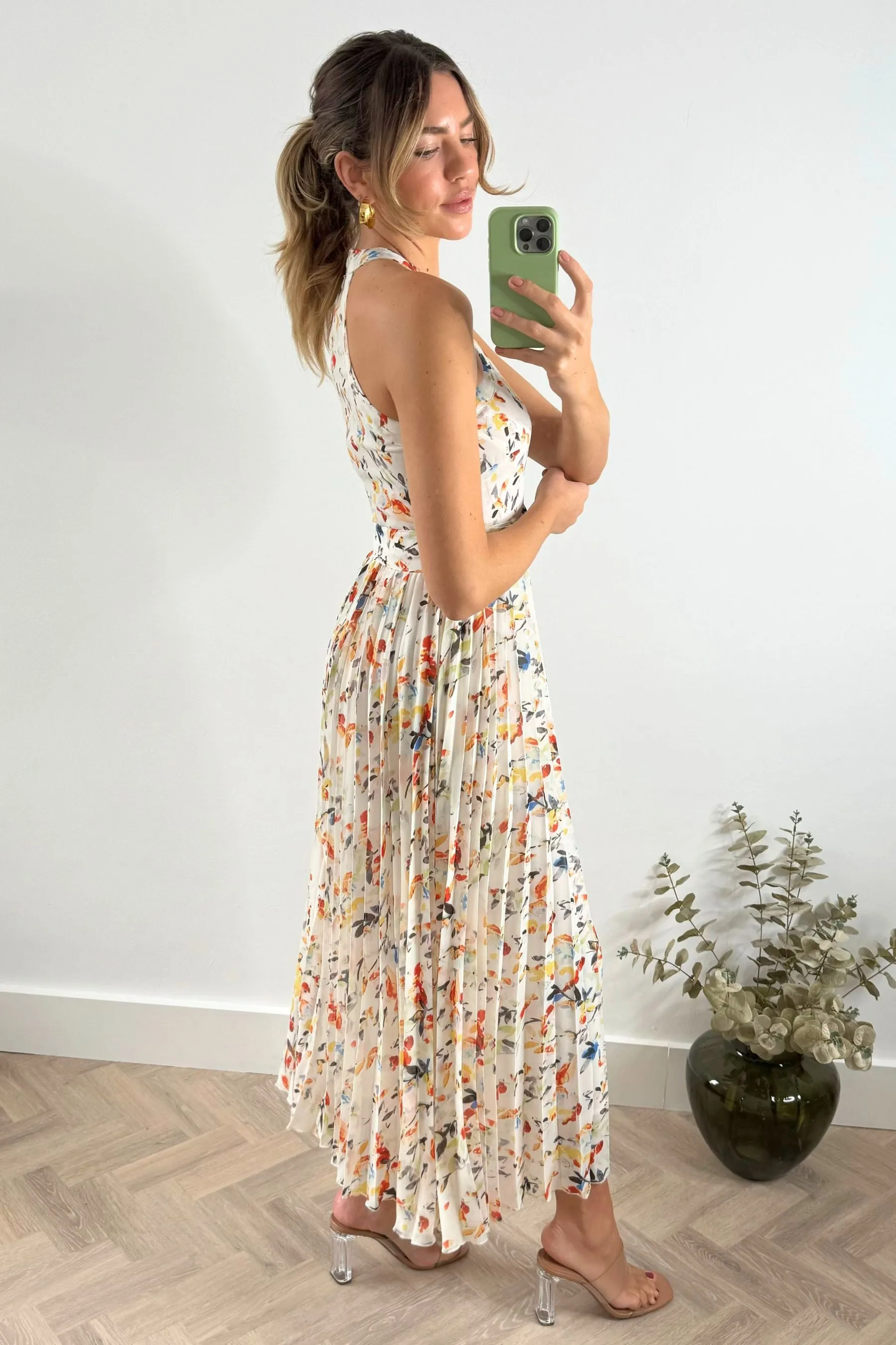 Style Cheat Paige - Abito Con cintura A pieghe midi