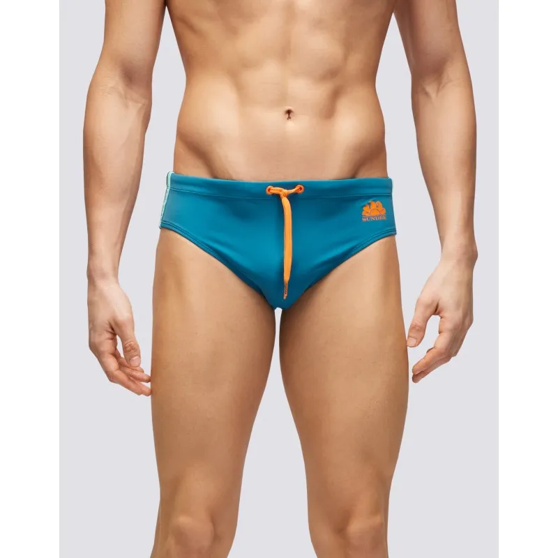 Sundek Diwalter Swim Teal 03 Slip Petrolio Arcob Uomo