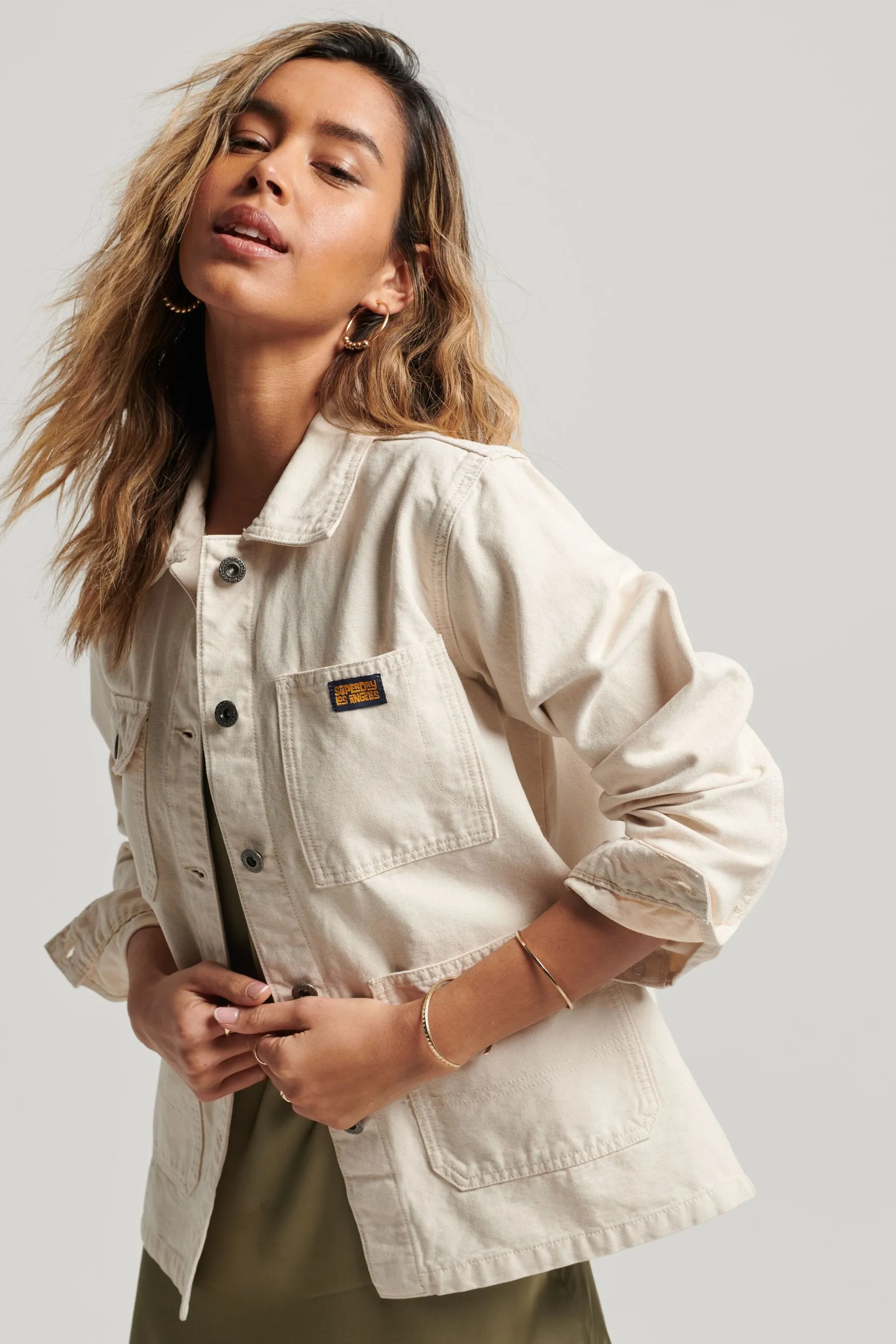 Superdry - Chore - Giacca vintage in cotone