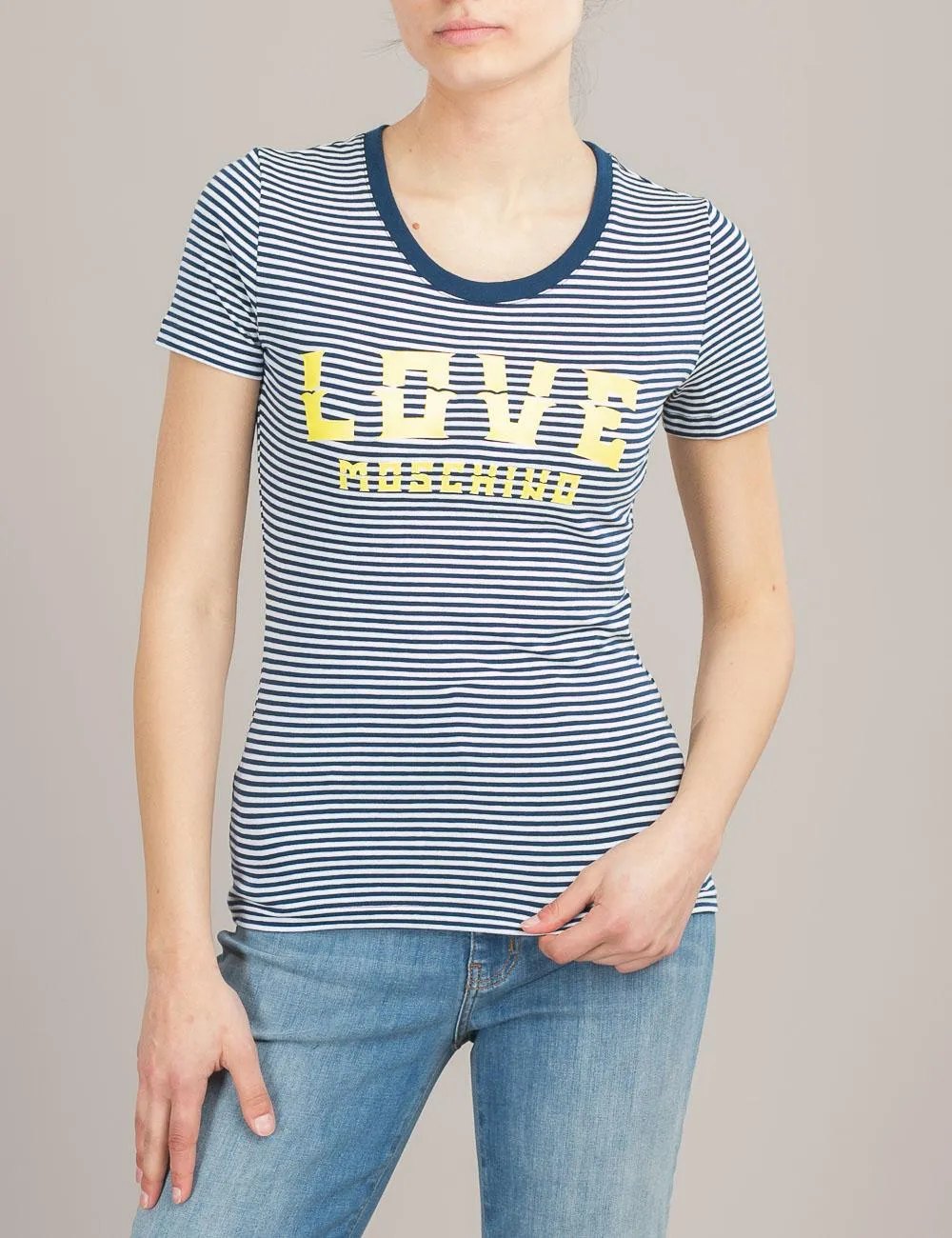 T-shirt Maritime Love Moschino    