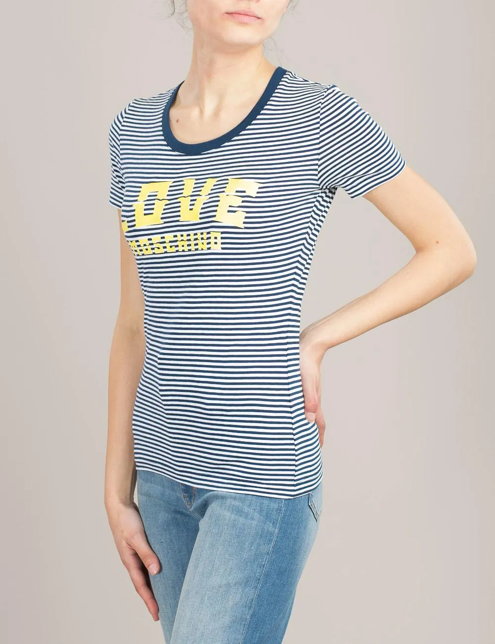 T-shirt Maritime Love Moschino    
