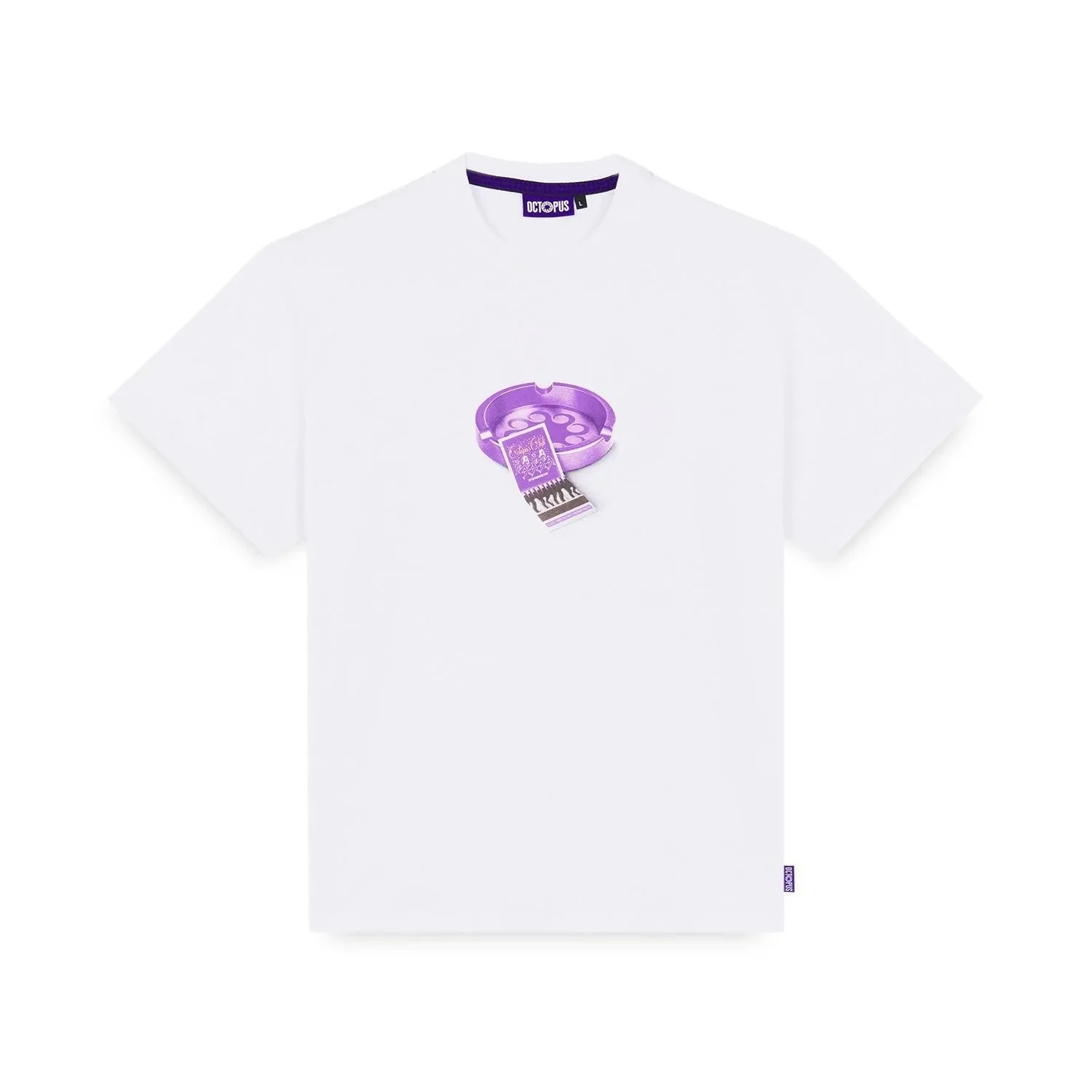T-Shirt Octopus Chill Tee Bianco