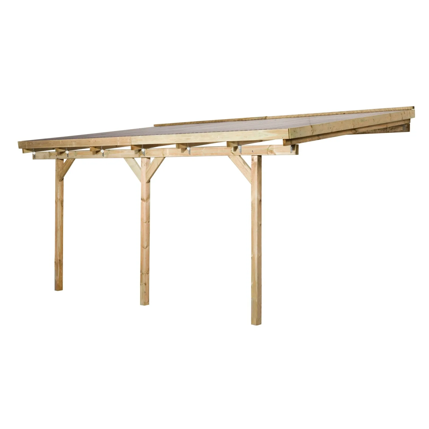 Tettoria per esterno Weka legno misura 4 514x306 cm