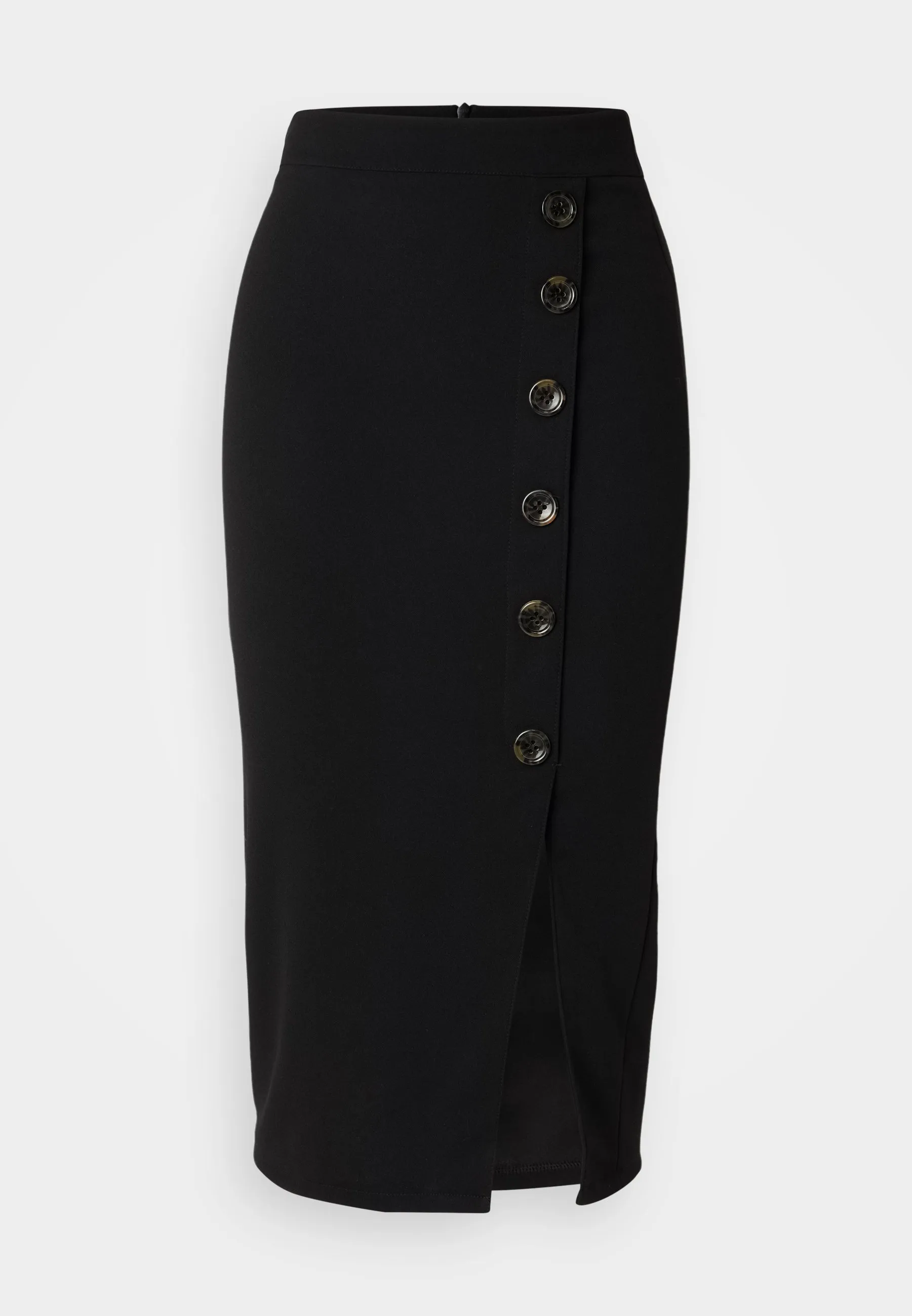 TORTOISE BUTTON SKIRT - Gonna a tubino