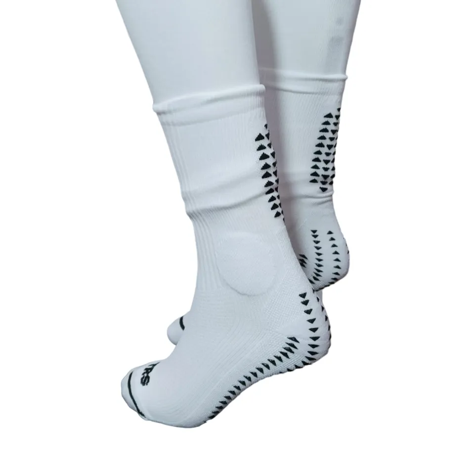 TRS technical football socks + leg warmers P644+P777 white