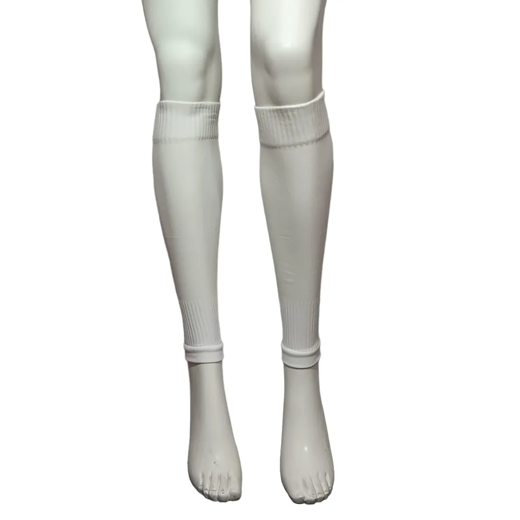 TRS technical football socks + leg warmers P644+P777 white
