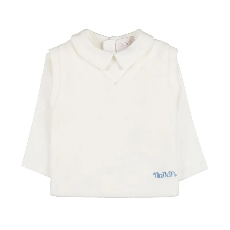 Tutina due pezzi azzurra