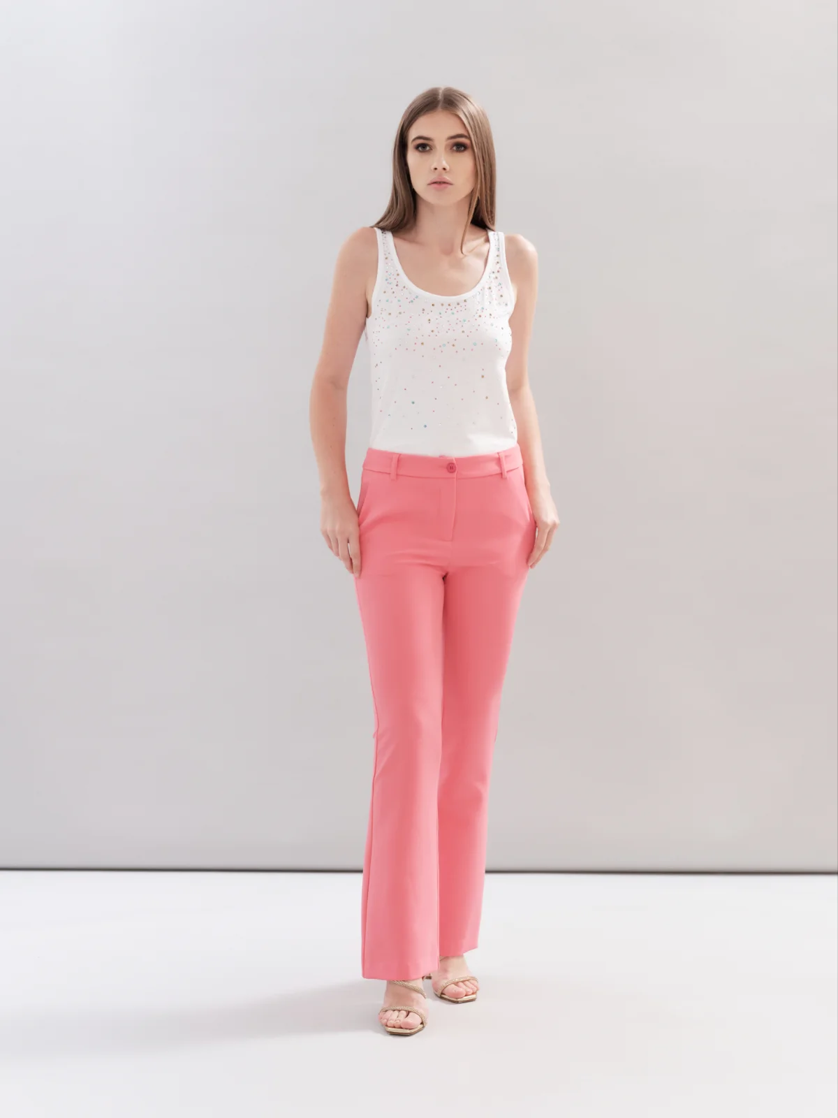 White Wise | PANTALONE A ZAMPA – WW29117