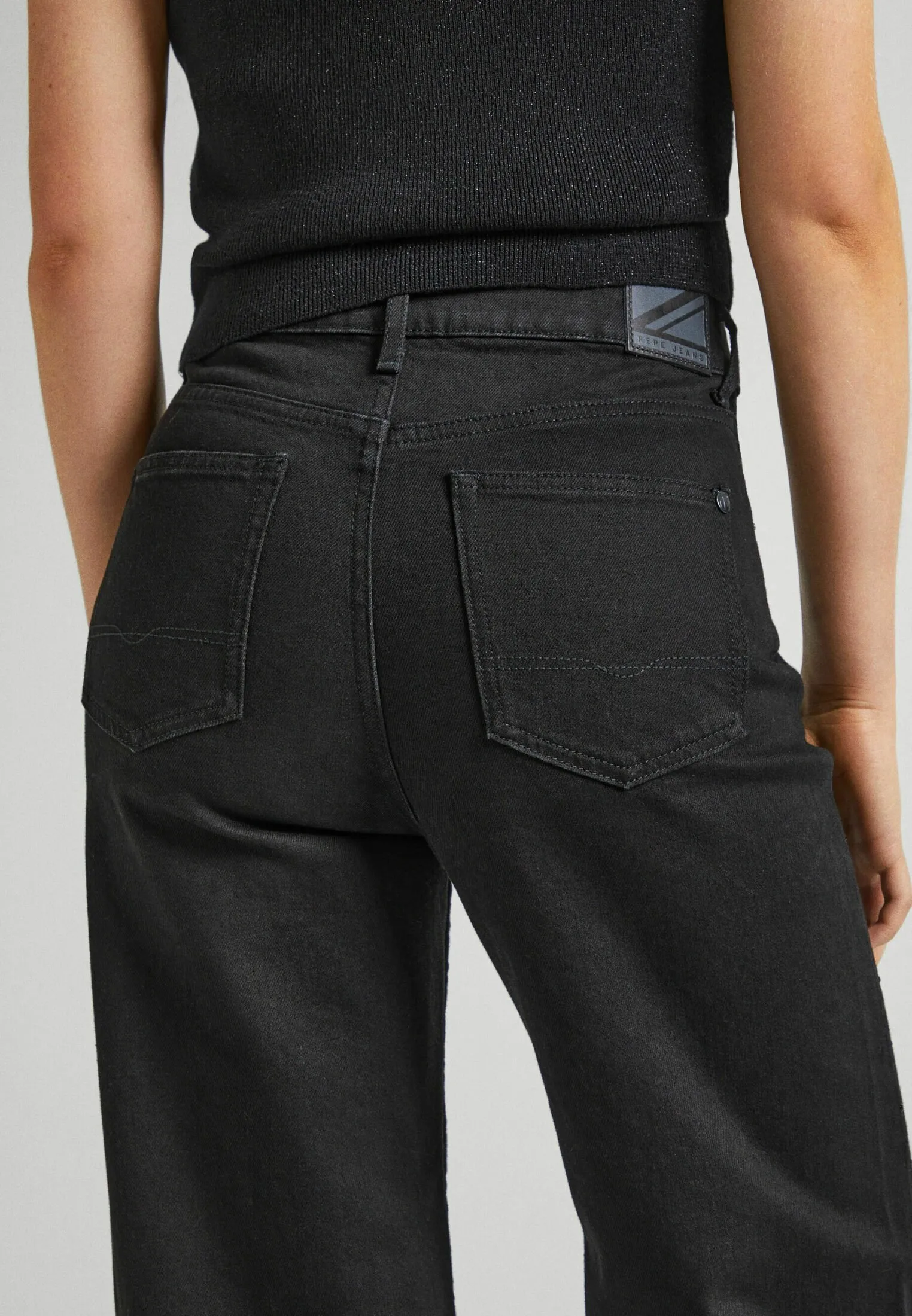 WIDE LEG  SPARKLE - Jeans a zampa
