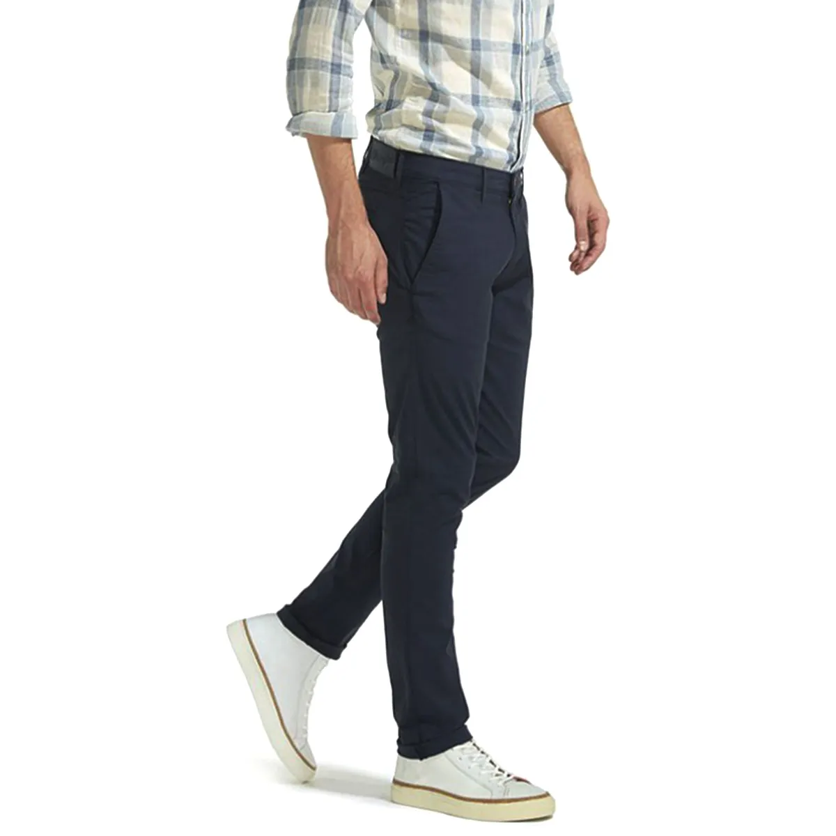Wrangler pantaloni larston blu navy uomo