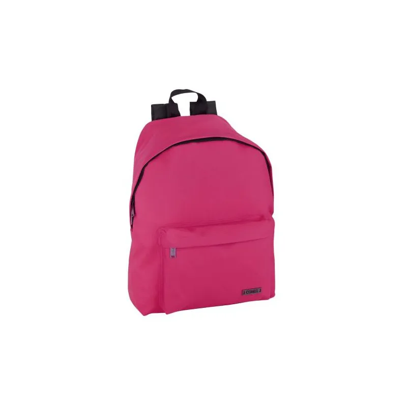 ZAINO AMERICANO COMIX NERO 42X31X16CM 1ZIP + TASCA CON ZIP SCUOLA E TEMPO LIBERO UTILE PER VIAGGIARE.PANINI SCUOLA ITALY